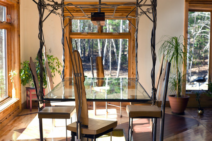 Exceptional House in the Middle of a Natural Forest Press kit | 1154-01 - Press release | Exceptional House in the Middle of a Natural Forest - Valbourg - Residential Architecture - Photo credit: Bernard Fougères<br>