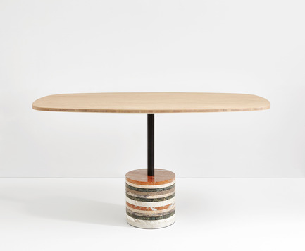 Press kit | 2335-01 - Press release | Beauparlant Announces Launch Of Their Stone Base Table - Beauparlant - Product - Design by Philippe Beauparlant - Photo credit: Valerie Wilcox