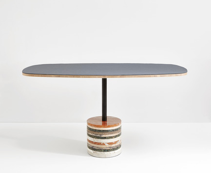 Press kit | 2335-01 - Press release | Beauparlant Announces Launch Of Their Stone Base Table - Beauparlant - Product - Design by Philippe Beauparlant - Photo credit: Valerie Wilcox