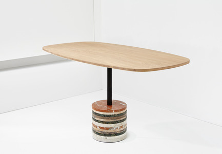 Press kit | 2335-01 - Press release | Beauparlant Announces Launch Of Their Stone Base Table - Beauparlant - Product - Design by Philippe Beauparlant - Photo credit: Valerie Wilcox