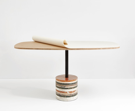 Press kit | 2335-01 - Press release | Beauparlant Announces Launch Of Their Stone Base Table - Beauparlant - Product -  Design by Philippe Beauparlant  - Photo credit: Valerie Wilcox