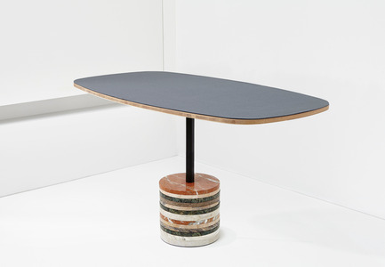 Press kit | 2335-01 - Press release | Beauparlant Announces Launch Of Their Stone Base Table - Beauparlant - Product - Design by Philippe Beauparlant - Photo credit: Valerie Wilcox