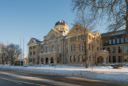 Press kit | 612-08 - Press release | St. Thomas Courthouse Rehabilitation - Fournier, Gersovitz, Moss, Drolet et associés architectes (FGMDA) - Institutional Architecture - Photo credit: 
Alain Laforest
