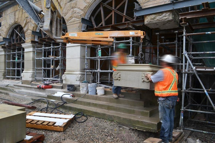 Press kit | 612-08 - Press release | St. Thomas Courthouse Rehabilitation - Fournier, Gersovitz, Moss, Drolet et associés architectes (FGMDA) - Institutional Architecture - Photo credit: 







FGMDA