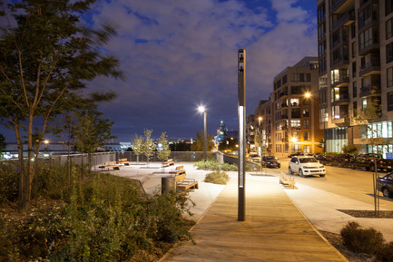 Press kit | 602-13 - Press release | Chemin-Qui-Marche Lookout - Groupe IBI-CHBA (Lemay) - Landscape Architecture - Photo credit: Alexis Nollet