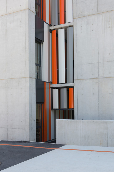 Press kit | 921-02 - Press release | New building at Albert Einstein High School in Bagnols sur Cèze - NBJ architectes - Institutional Architecture - Photo credit: Paul KOZLOWSKI