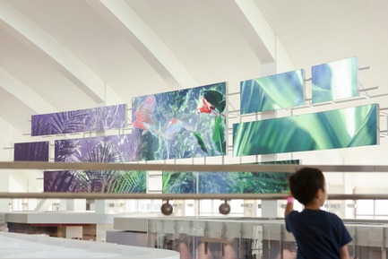 Moment Factory collaborates in the transformation of Los Angeles International Airport Press kit | 1089-01 - Press release | Moment Factory collaborates in the transformation of Los Angeles International Airport - Moment Factory - Institutional Architecture - Photo credit: Moment Factory