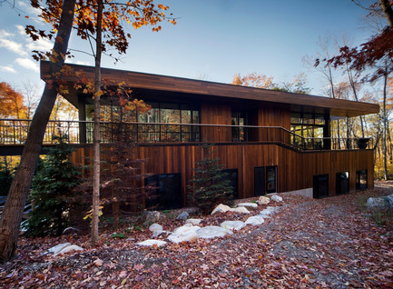 Press kit | 759-02 - Press release | La Source – massage therapy pavilion - Blouin Tardif Architecture-Environnement - Commercial Architecture - Photo credit: Steve Montpetit