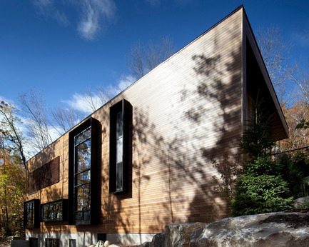 Press kit | 759-02 - Press release | La Source – massage therapy pavilion - Blouin Tardif Architecture-Environnement - Commercial Architecture - Photo credit: Steve Montpetit