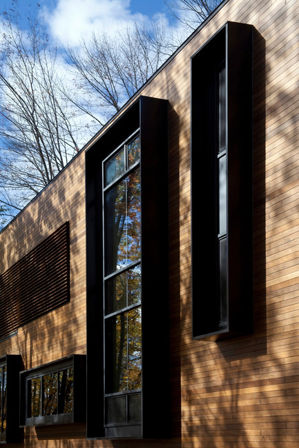 Press kit | 759-02 - Press release | La Source – massage therapy pavilion - Blouin Tardif Architecture-Environnement - Commercial Architecture - Photo credit: Steve Montpetit