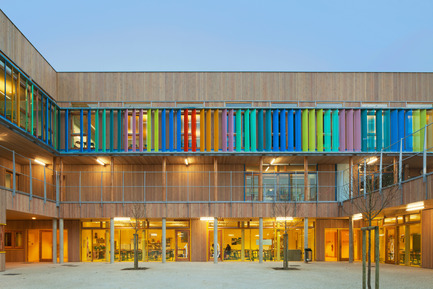 Press kit | 1065-01 - Press release | School complex Pasteur - r2k architectes - Institutional Architecture - Photo credit: Jussi Tiainen