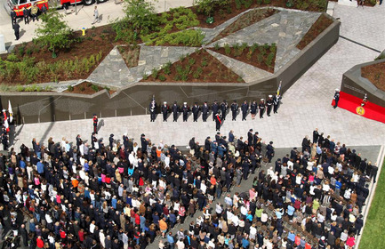 Press kit | 1035-01 - Press release | The Canadian Firefighters Memorial opens in Ottawa - PLANT Architect Inc. - Urban Design - Photo credit: Linda Matta