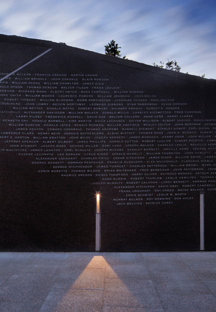 Press kit | 1035-01 - Press release | The Canadian Firefighters Memorial opens in Ottawa - PLANT Architect Inc. - Urban Design - Photo credit: Steven Evans