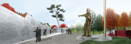 Press kit | 1035-01 - Press release | The Canadian Firefighters Memorial opens in Ottawa - PLANT Architect Inc. - Urban Design - Photo credit: PLANT Architect Inc.