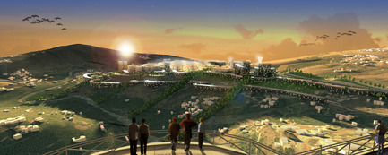 Press kit | 865-04 - Press release | The joint venture exp + Lemay is the winner of the international contest for the new city of El-Menia, Constantine, Algeria - exp + Lemay in consortium - Competition - Photo credit:  Lemay