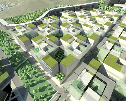 Press kit | 865-04 - Press release | The joint venture exp + Lemay is the winner of the international contest for the new city of El-Menia, Constantine, Algeria - exp + Lemay in consortium - Competition - Photo credit:  Lemay