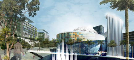 Press kit | 865-04 - Press release | The joint venture exp + Lemay is the winner of the international contest for the new city of El-Menia, Constantine, Algeria - exp + Lemay in consortium - Competition - Photo credit:  Lemay