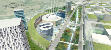 Press kit | 865-04 - Press release | The joint venture exp + Lemay is the winner of the international contest for the new city of El-Menia, Constantine, Algeria - exp + Lemay in consortium - Competition - Photo credit:  Lemay