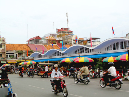 Press kit | 896-02 - Press release | Renovation-extension of Phnom Penh Central Market - Arte Charpentier Architectes - Commercial Architecture - Photo credit: Arte Charpentier Architectes