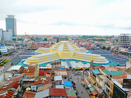 Press kit | 896-02 - Press release | Renovation-extension of Phnom Penh Central Market - Arte Charpentier Architectes - Commercial Architecture - Photo credit: Arte Charpentier Architectes