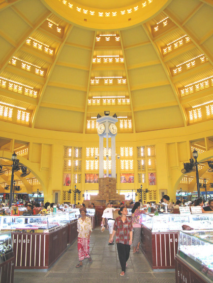 Press kit | 896-02 - Press release | Renovation-extension of Phnom Penh Central Market - Arte Charpentier Architectes - Commercial Architecture - Photo credit: Arte Charpentier Architectes