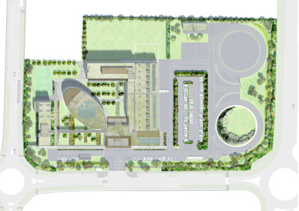 Press kit | 896-03 - Press release | Delivery of the Véolia environnement Centre-Est training Campus - Arte Charpentier Architectes - Institutional Architecture - Photo credit: Arte Charpentier Architectes