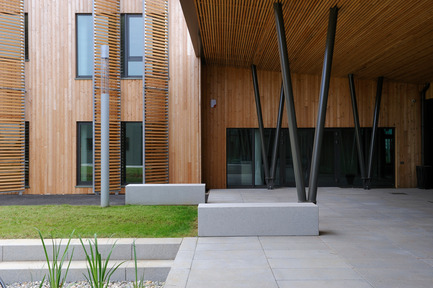 Press kit | 896-03 - Press release | Delivery of the Véolia environnement Centre-Est training Campus - Arte Charpentier Architectes - Institutional Architecture - Photo credit: Geraldine Bruneel