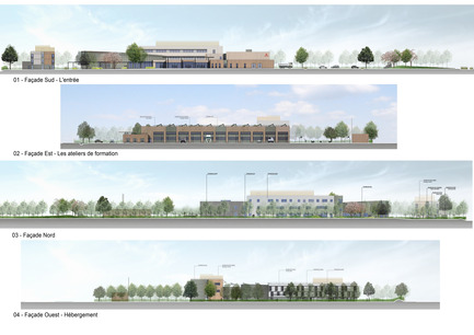 Press kit | 896-03 - Press release | Delivery of the Véolia environnement Centre-Est training Campus - Arte Charpentier Architectes - Institutional Architecture - Photo credit: Arte Charpentier Architectes