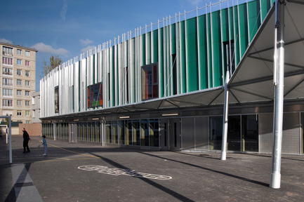 Press kit | 1012-01 - Press release | School complex Lamoricière - archi5 - Institutional Interior Design - Photo credit: Fabien Terreaux