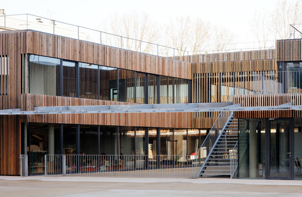 Press kit | 1008-01 - Press release | School complex Lucie Aubrac - Dietmar Feichtinger Architectes - Institutional Architecture - Photo credit: David Boureau