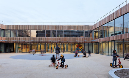 Press kit | 1008-01 - Press release | School complex Lucie Aubrac - Dietmar Feichtinger Architectes - Institutional Architecture - Photo credit: David Boureau