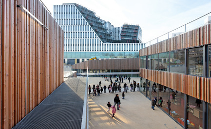 Press kit | 1008-01 - Press release | School complex Lucie Aubrac - Dietmar Feichtinger Architectes - Institutional Architecture - Photo credit: David Boureau