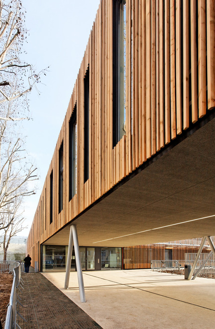 Press kit | 1008-01 - Press release | School complex Lucie Aubrac - Dietmar Feichtinger Architectes - Institutional Architecture - Photo credit: David Boureau