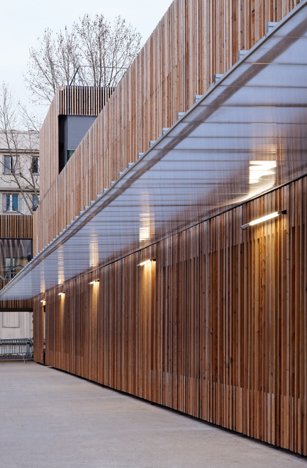 Press kit | 1008-01 - Press release | School complex Lucie Aubrac - Dietmar Feichtinger Architectes - Institutional Architecture - Photo credit: David Boureau