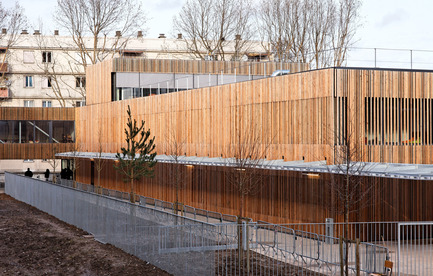 Press kit | 1008-01 - Press release | School complex Lucie Aubrac - Dietmar Feichtinger Architectes - Institutional Architecture - Photo credit: David Boureau