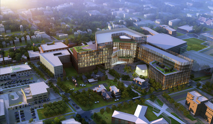 Press kit | 991-01 - Press release | HOK selected to design new World-Class Medical School on the University at Buffalo’s Downtown Campus - HOK NY - Competition - Photo credit: HOK 