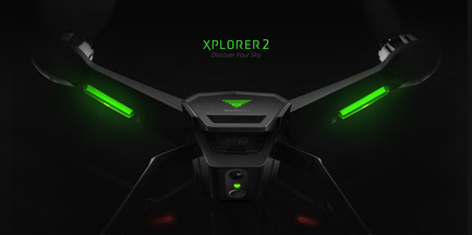 Press kit | 2109-01 - Press release | XIRO Xplorer Unmanned Aerial Vehicle Won Three Red Dot Design Awards - Shenzhen   zero-tech UAV Limited - Product -  XIRO Xplorer Unmanned Aerial Vehicle  - Photo credit:  XIRO Drones 