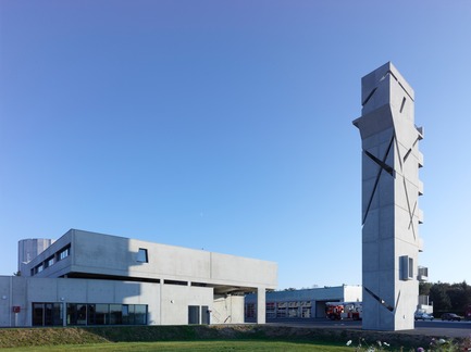 Press kit | 936-01 - Press release | Le centre de secours de Beauregard à Rennes - Jean-Pierre Lott - Immobilier - Photo credit: Stéphane Chalmeau