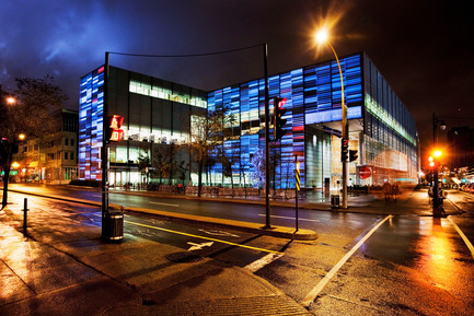 Press kit | 801-04 - Press release | Borough launches contest to gather ideas to develop the Quartier latin pole - Arrondissement de Ville-Marie - Competition - Parcours lumière | Quartier des spectacles - Photo credit: Martine Doyon