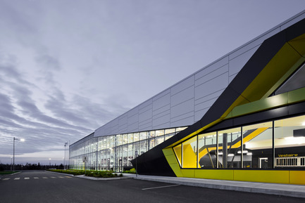 Press kit | 886-01 - Press release | Design of the exhibition center of Sherbrooke - CCM² - Côté Chabot Morel architectes - Commercial Architecture - Photo credit: Stéphane Groleau - stephanegroleau.com