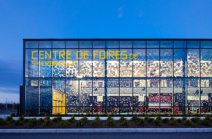 Press kit | 886-01 - Press release | Design of the exhibition center of Sherbrooke - CCM² - Côté Chabot Morel architectes - Commercial Architecture - Photo credit: Stéphane Groleau - stephanegroleau.com