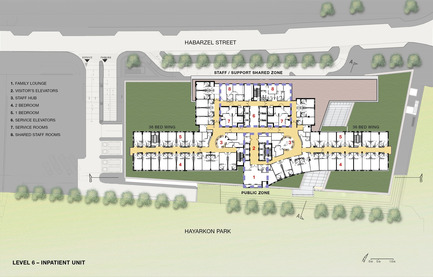 Press kit | 1069-02 - Press release | Assuta Medical Hospital redefines standards for healthcare architecture - Zeidler Partnership Architects - Institutional Architecture - Photo credit: Zeidler