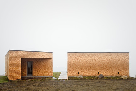 Press kit | 880-02 - Press release | Malbaie VI Marée basse - MU Architecture - Residential Architecture - Photo credit: Ulysse Lemerise Bouchard (YUL Photo)