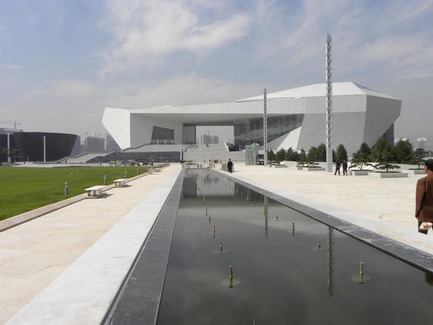 Press kit | 896-01 - Press release | The Shanxi Grand Theater, in Taiyuan (China) - Arte Charpentier Architectes - Institutional Architecture - Photo credit: 3D - Zhou wenyi/ chef du projet