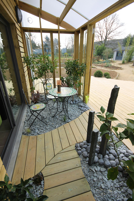 Press kit | 949-01 - Press release | An organic, bioclimatic house in Brittany - Patrice Bideau - Residential Architecture - Photo credit: Armel ISTIN