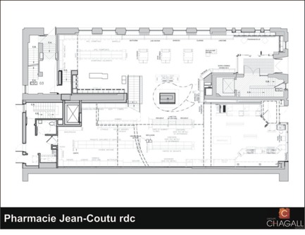 Press kit | 794-01 - Press release | New Jean Coutu Pharmacy - Chagall Design - Commercial Interior Design - Photo credit: Groupe Chagall Design