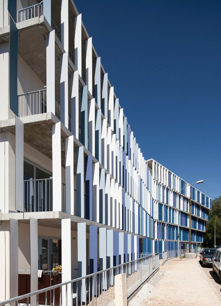 Press kit | 891-01 - Press release | 39 social apartments - Ateliers O-S architectes - Real Estate - Photo credit: Luc Boegly photographe