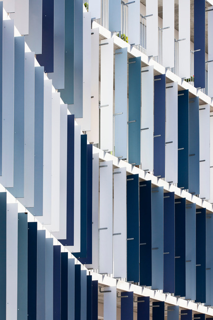 Press kit | 891-01 - Press release | 39 social apartments - Ateliers O-S architectes - Real Estate - Photo credit: Luc Boegly photographe