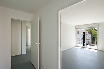 Press kit | 891-01 - Press release | 39 social apartments - Ateliers O-S architectes - Real Estate - Photo credit: Luc Boegly photographe