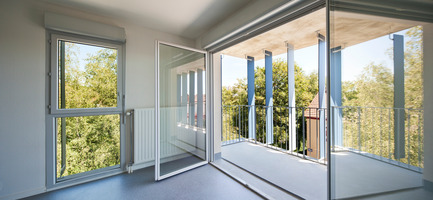 Press kit | 891-01 - Press release | 39 social apartments - Ateliers O-S architectes - Real Estate - Photo credit: Luc Boegly photographe